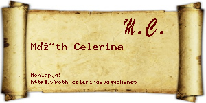 Móth Celerina névjegykártya